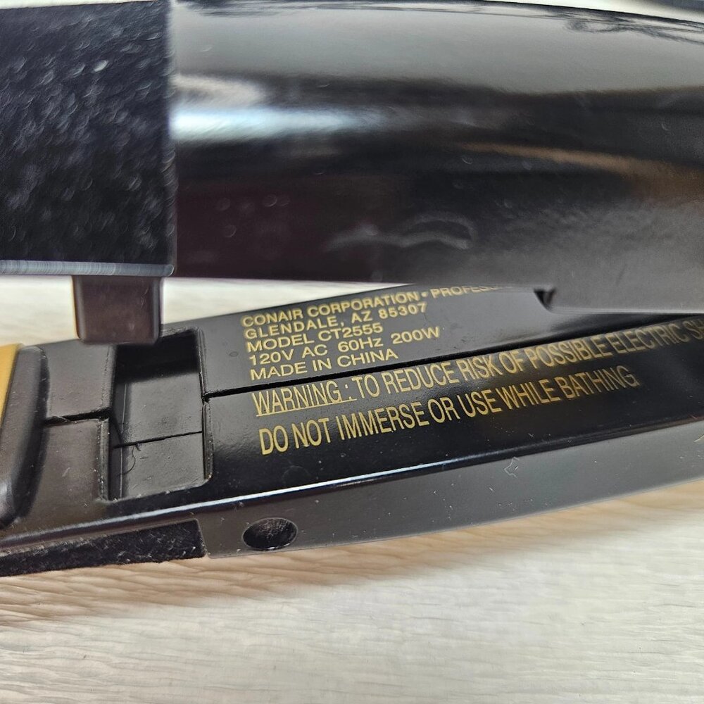 Conair Babybliss Pro Ct2555 Ceramic Tools 1” Straightening Flat Iron MSRP $45 - Picture 7 of 8
